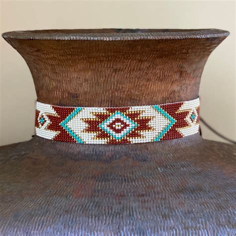 Beaded Hat Band 1 14 Hatband For Cowboy Hat Western Etsy