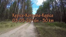 Wycieczka rowerowa Kępice-Korzybie-Kępice - YouTube