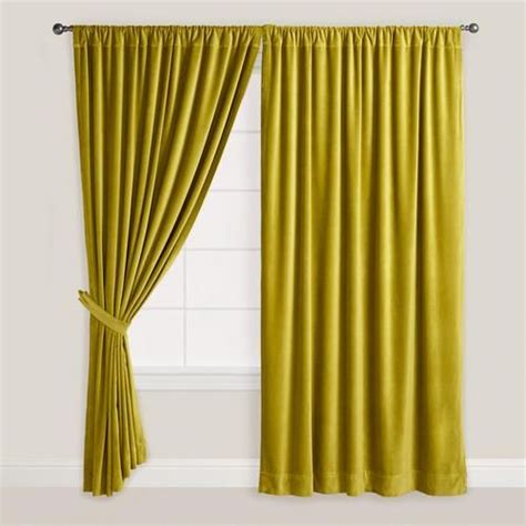 Heartwarming Chartreuse Curtain Panels Eclipse Microfiber Grommet