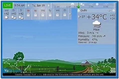 Windows Screensaver Clock Weather Download Screensaversbiz