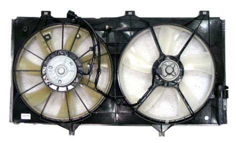 APDI 6034143 Dual Radiator And Condenser Fan Assembly Fits Toyota