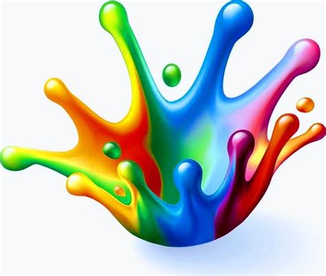 Radial Pattern Spiral Pattern Paint Splash Color Splash Splash