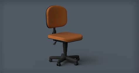 office chair free 3d models blender blend download free3d