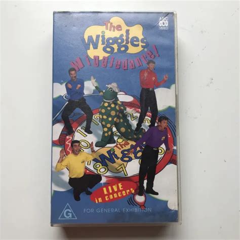 The Wiggles Wiggledance Live In Concert 1997 Vhs Original Wiggles