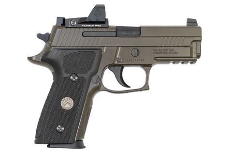 Sig Sauer P229 Legion 9mm Dasa Pistol With Romeo1 Pro Red Dot Sight