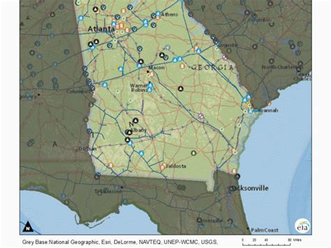 Georgia Power Grid Map Georgia Profile Secretmuseum