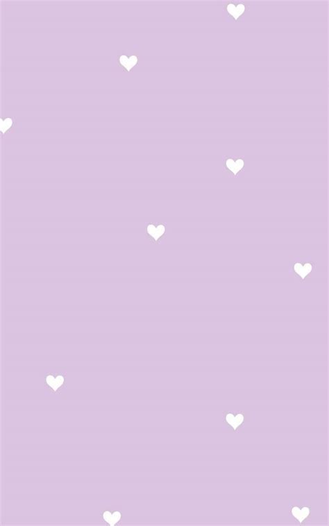 Download Cute Hearts Pastel Purple Tumblr Wallpaper