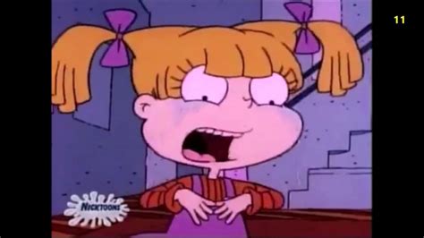 How Many Times Did Angelica Pickles Cry Part 11 Moving Away Youtube