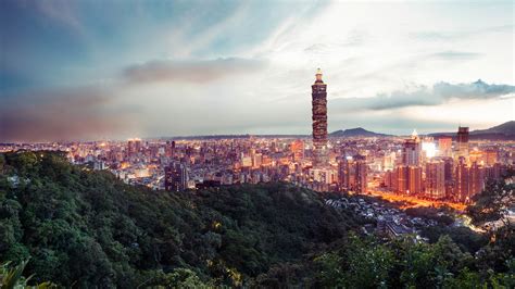 Taipei Cityscape Bing Wallpaper Download