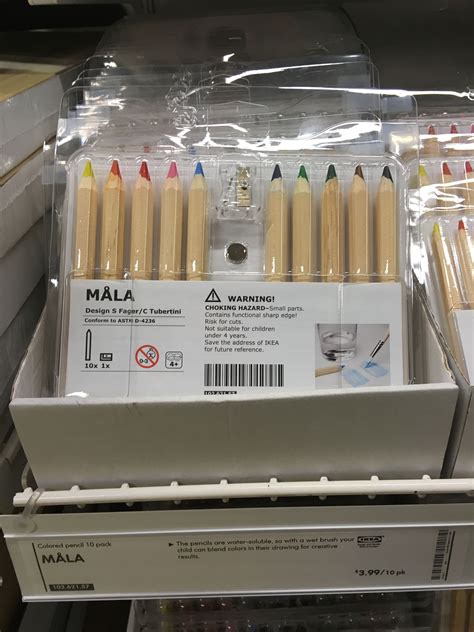Colored Pencils Ikea Oak Supplies Design Colouring Pencils Ikea