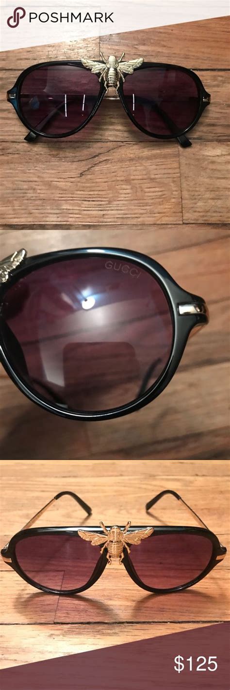 Gucci Bee Sunglasses Authentic Excellent Condition Zero Marks Or Scratches No Longer Have The