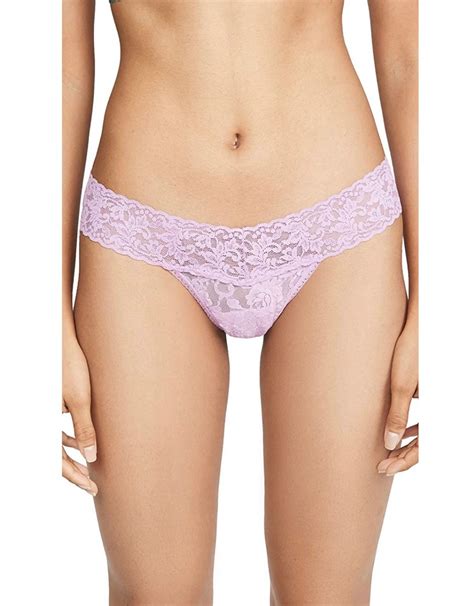 Hanky Panky Signiture Lace Low Rise Thong 4911 Sox World Plus