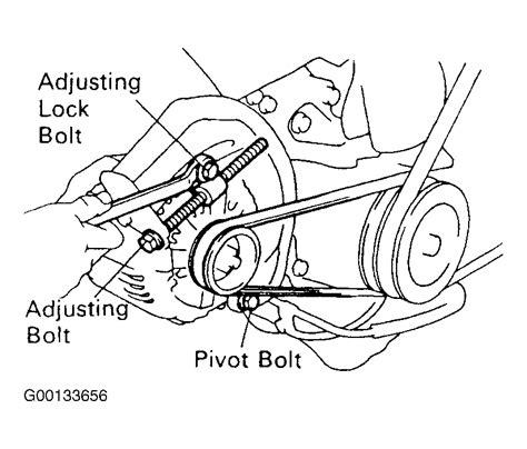 Toyota Corolla Serpentine Belt Diagram