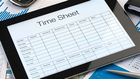 Free Timesheet Templates For Excel Word Pdf Running Remote
