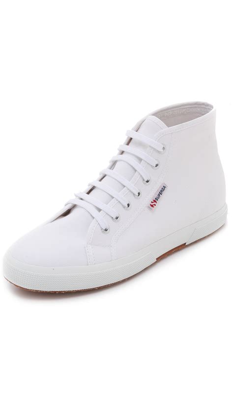 Lyst Superga 2095 Cotu High Top Sneakers In White For Men