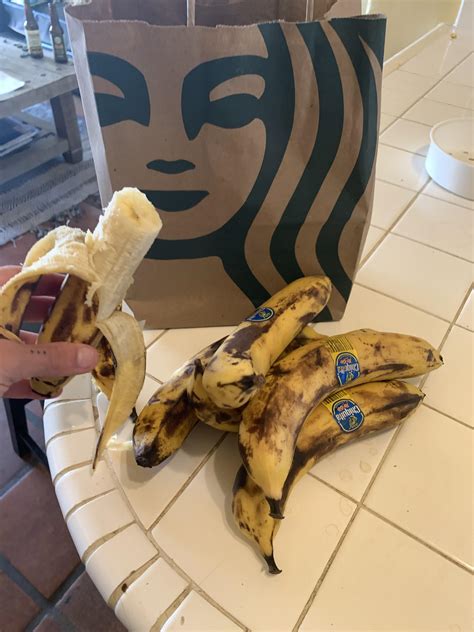 op bringing home the bananas from work that don t sell so they don t have to get thrown away