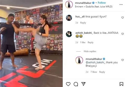 Mrunal Thakur Gives A Befitting Reply To Troll Who Said Her Back Is Like Matkaa