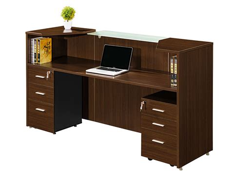 2019 Wood Small Reception Desk Design