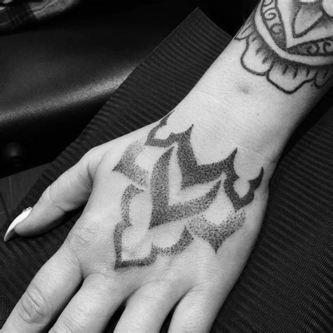 Ornamental Dotwork Piece Tribal Tattoos Tattoos Flash Tattoo