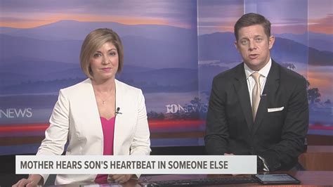 mother hears son s heartbeat again in someone else