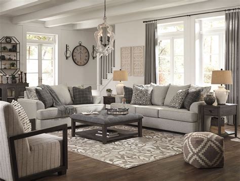 Velletri Pewter Living Room Set From Ashley Coleman Furniture