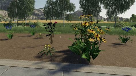 Мод Цветы By Wolf43 для Farming Simulator 2019 Fs 19