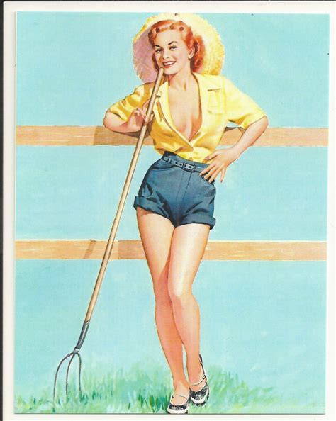 Quality 1990s Reproduction Of Vintage Pin Up Girl Postcard Etsy