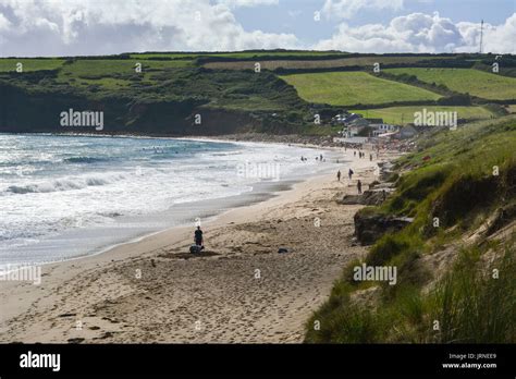 Praa Sands Beach In North Cornwall Uk Stock Photo Alamy