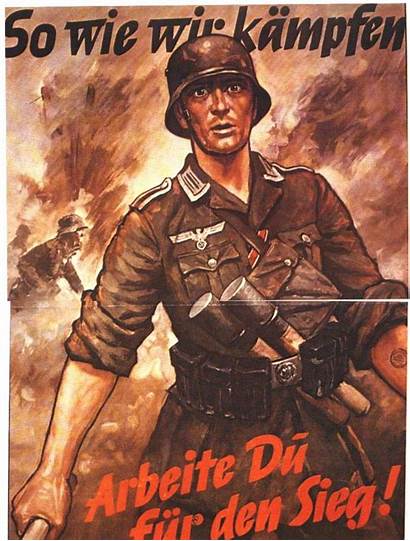 Propaganda Nazi War Poster Ii Ww2 German