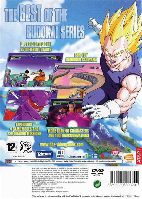 The game was announced by weekly shōnen jump under the code name dragon ball game project: Dragon Ball Z Infinite World Ps2 Cover