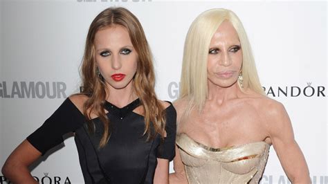 Donatella And Allegra Versace Are A Study In Contrasts