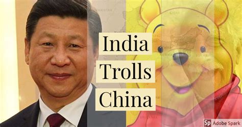 Indian Now Trolling China With Pictures Of ‘winnie Xi Pooh Cnm Newz