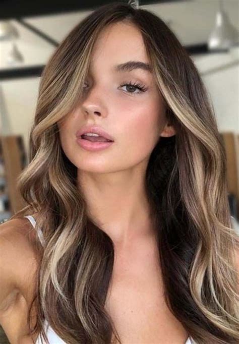 Pelo Largo Cortes Para Chicas Modernas 3 Brunette Balayage Hair Hair