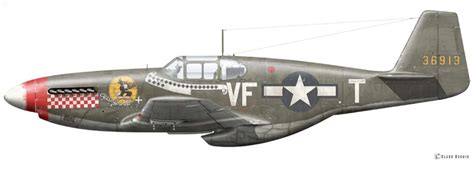 Don Gentiles North American P 51b Mustang “shangri La” Color