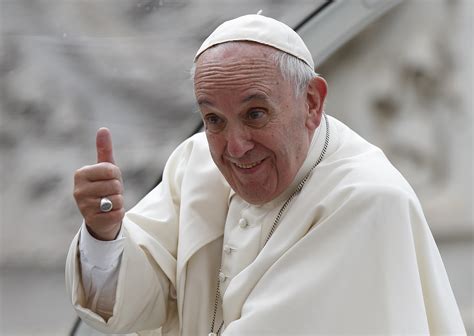 Pope Francis The Christian Has A Big Heart That Welcomes All America