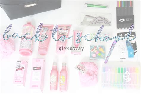 Back To School Supplies Haul And Giveaway Laurie Elle Manchester