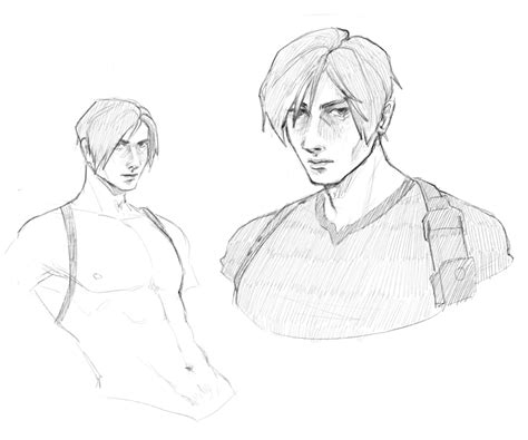 Leon S Kennedy Resident Evil And 3 More Drawn By Ciphic Danbooru