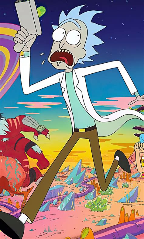 1280x2120 Rick And Morty Adventures 4k Iphone 6 Hd 4k Wallpapers