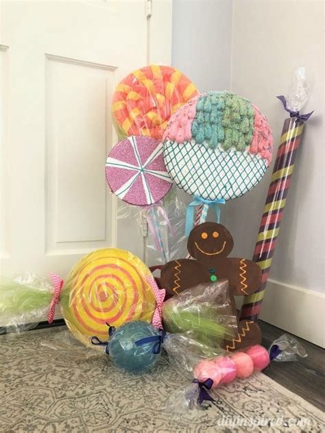 5 ways to make giant candy for a candyland theme candy decorations diy candy themed party