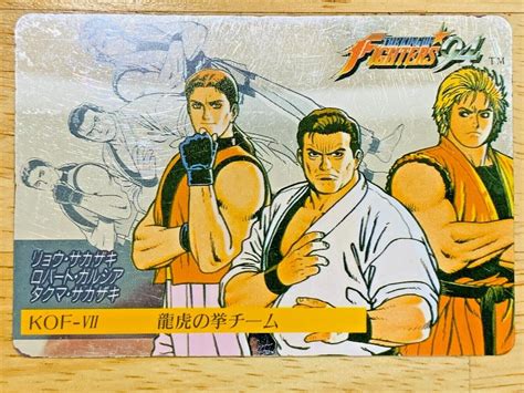The King Of Fighters 94 Card Ryo Sakazaki Robert García Takuma Sakazaki