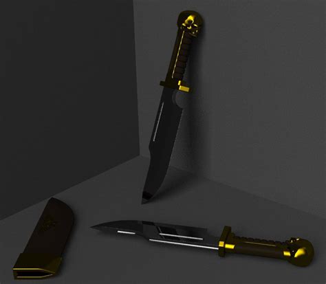 Combat Knives Fantasy Theme Weapon Concept Art Nerd Life Mechanical