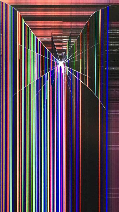 Eli5 Why Do Broken Screens Produce Straight Lines Of Color R