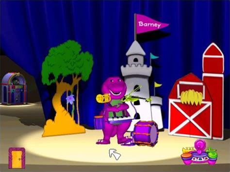 Barney Magical Music Cd Rom Playset General General