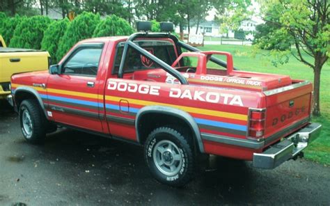 87 Dodge Dakota Pace Truck 4 Barn Finds