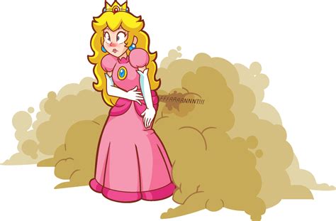Princess Peach Farts By Oddten On Deviantart