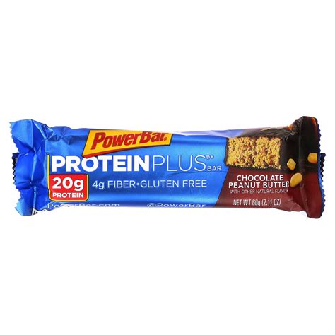 Powerbar Protein Plus Bar Chocolate Peanut Butter 15 Bars 211 Oz