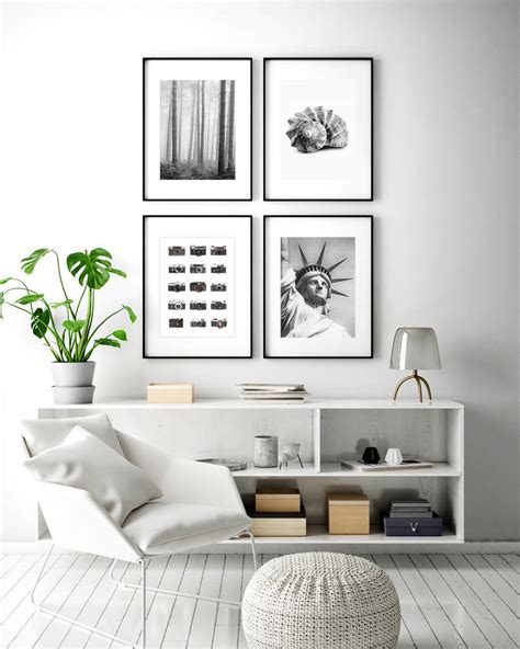 Selection Of Contemporary Black And White Prints By Over And Over