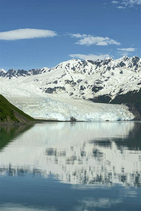 Aialik Glacier Kenai Fjords National Parks Beautiful Landscape
