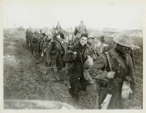 Battles And Fighting Photographs Canadian Troops Return From Trenches