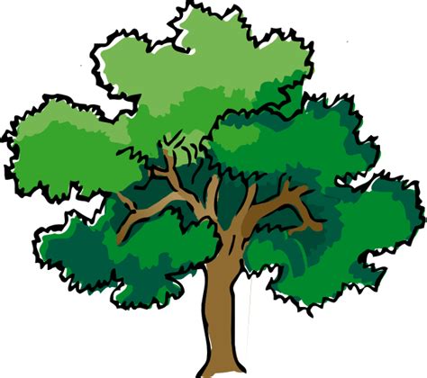 14 Gambar Pohon Rindang Animasi